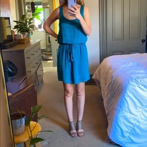Teal Dress